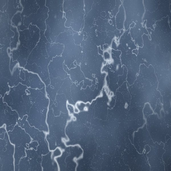 Blue Ember, a polished quartzite surface